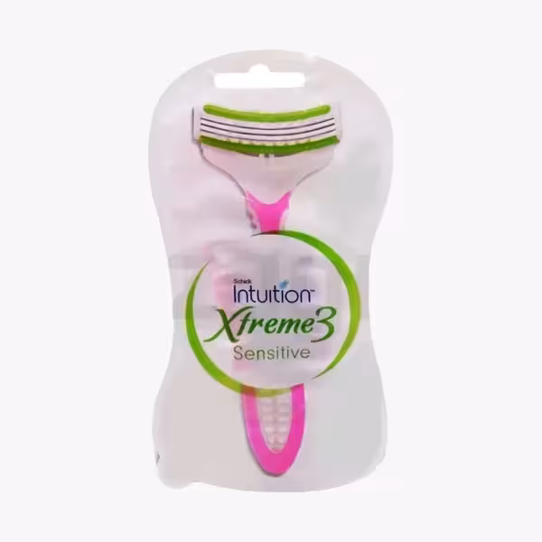 تیغ اصلاح زنانه شیک مدل Intuition Xtreme3 مجموعه 4 عددی