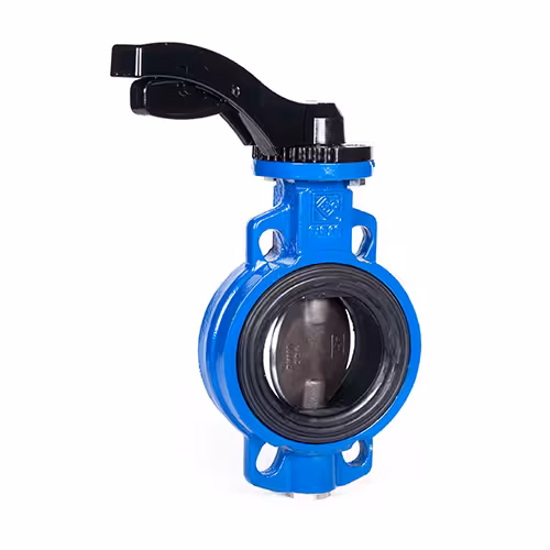 شیر پروانه ای چدنی ویفری اهرمدار فاراب