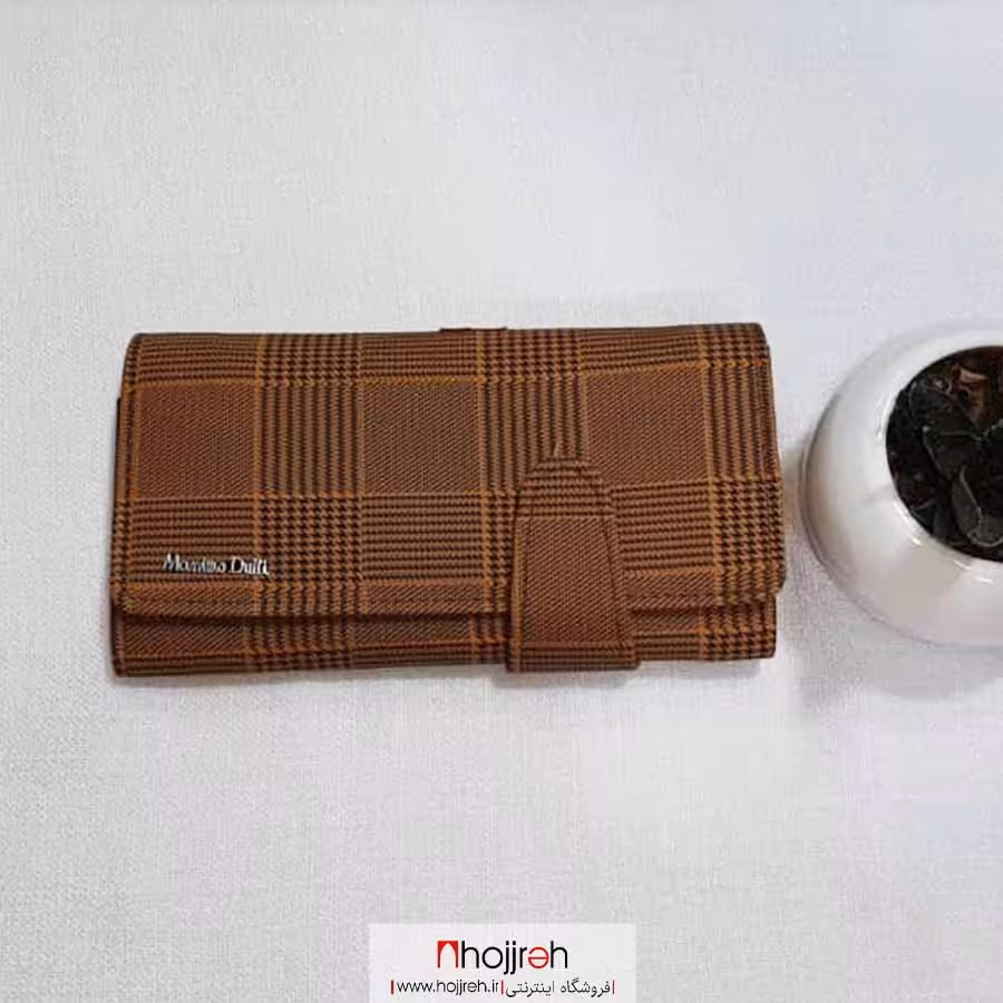 اطلاعات ، قیمت و خرید کیف پول طرح چهارخونه کد LM25