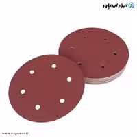 سنباده پشت کرکی 5 اینچ سوراخ دار 10 عددی مدل PK-1096