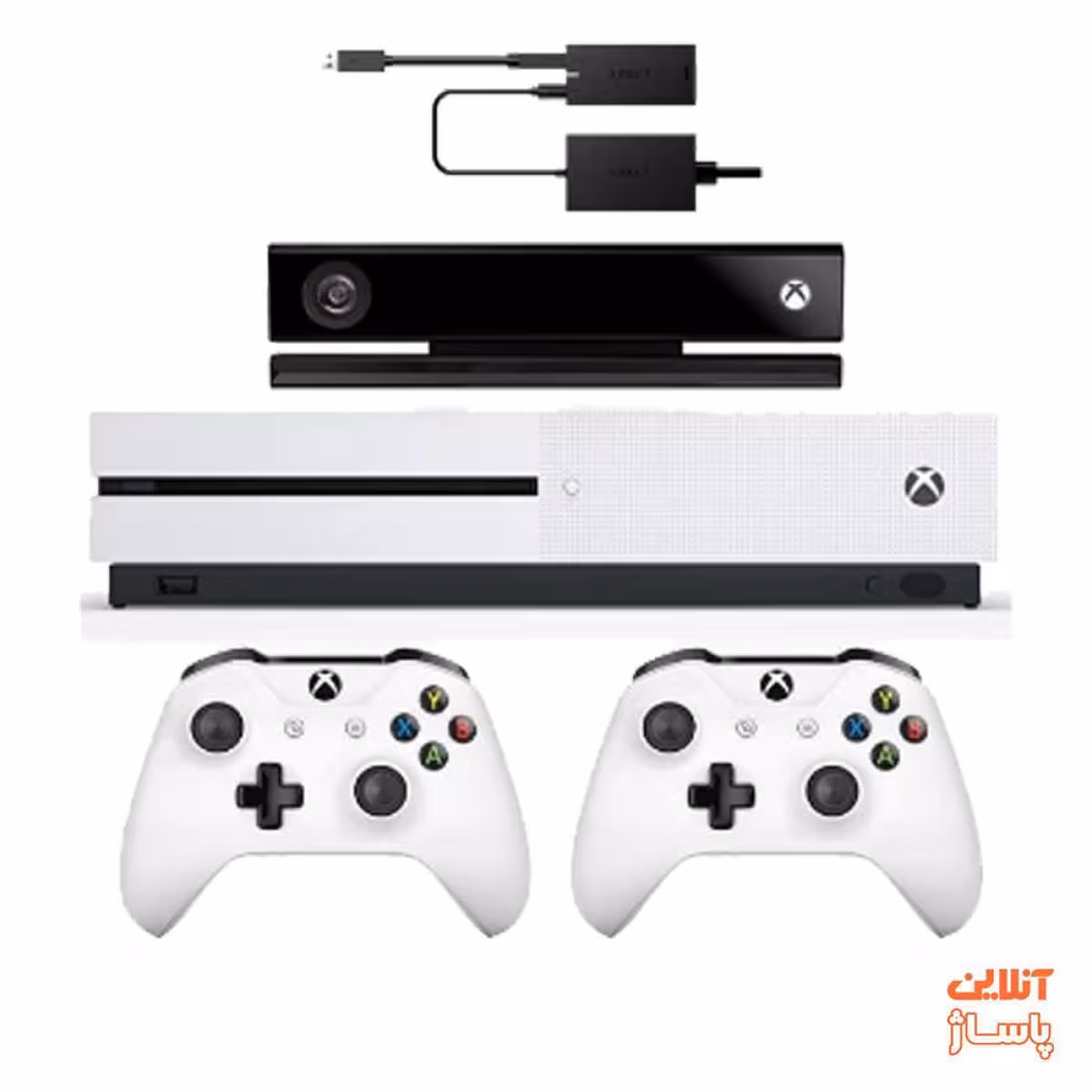مجموعه کنسول بازی مایکروسافت مدل Xbox One S ظرفیت 1 ترابایت به همراه کینکت