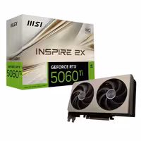 کارت گرافیک ام اس آی مدل GeForce RTX 5060 Ti INSPIRE 2X OC با ظرفیت 8 گیگابایت GDDR7