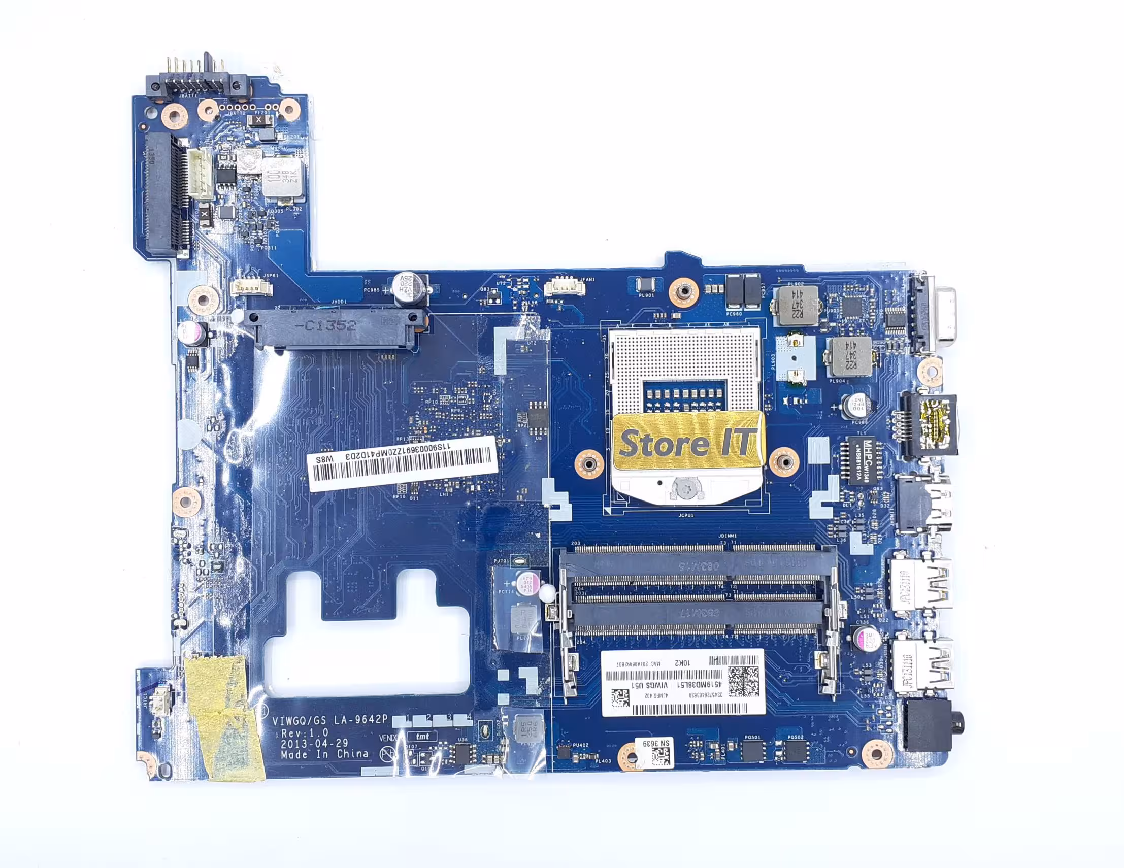 مادربرد لپ تاپ لنوو IdeaPad G510 (La-9642p) I7 Support بدون گرافیک - فروشگاه اینترنتی استور آی تی