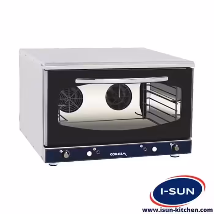 خرید و ارزانترین قیمت فر کانوکشن 4 سینی گورکم - فروشگاه آیسان