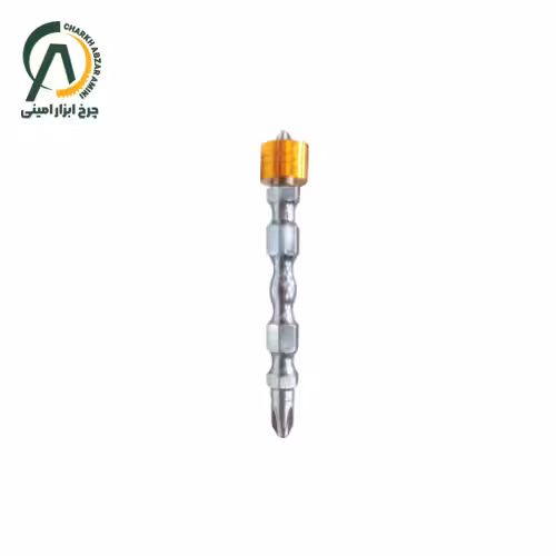 سر پیچ گوشتی دو سر چهارسو آهنربایی 6/5 سانتی متری پاورتکس