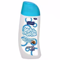 شامپو بدن هوبی Hobby مدل Marsmallow حاوی عصاره نارگیل حجم 500 میل