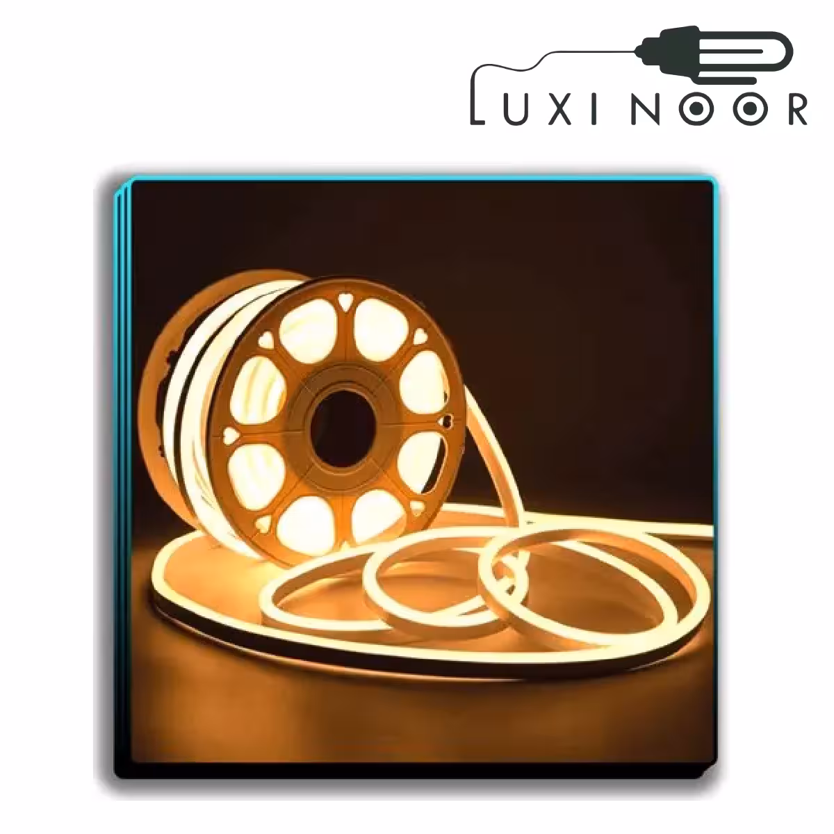 ریسه نئون فلکسی 24*|13 اف ای سی مدل FEC-N230(RGB)-12W