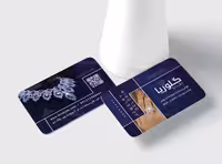 طرح کارت ویزیت لایه باز فروشگاه طلا و جواهر | گرافیک با طعم تربچه