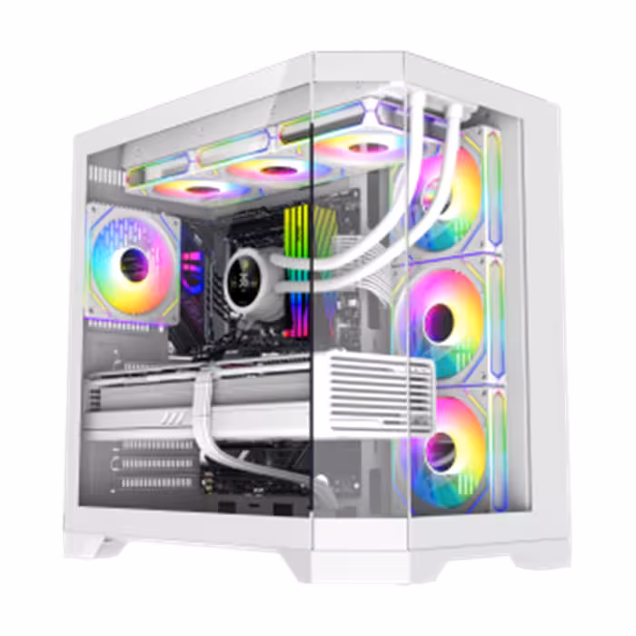 کیس گیم مکس مدل GAMEMAX CASE HYPE-A WHITE