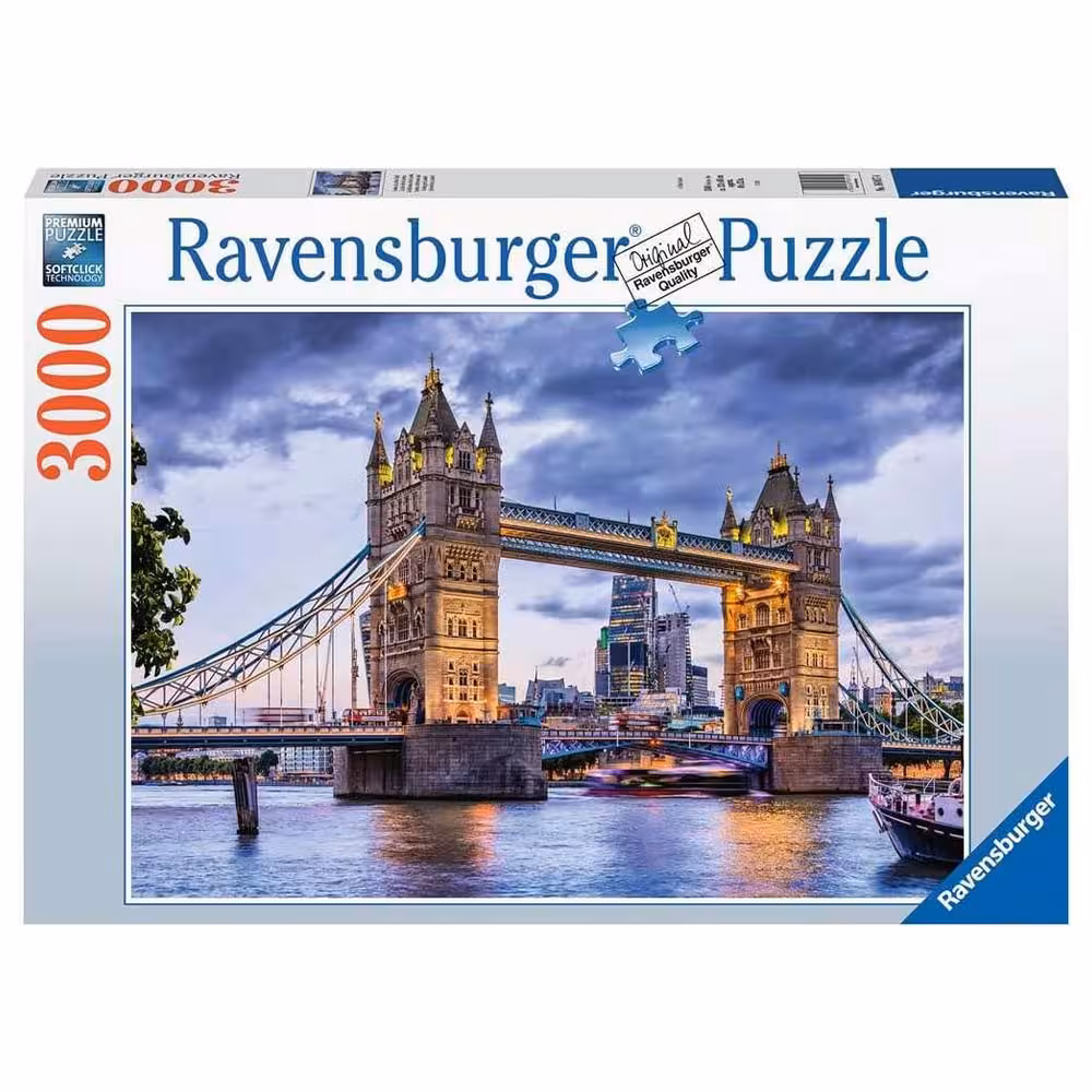 پازل 3000 قطعه Ravensburger طرح لندن زیبا