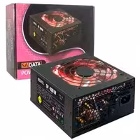 Power Supply کلیددار فن بزرگ با کابل برق 400W Sadata ATX SP-400 تک پک