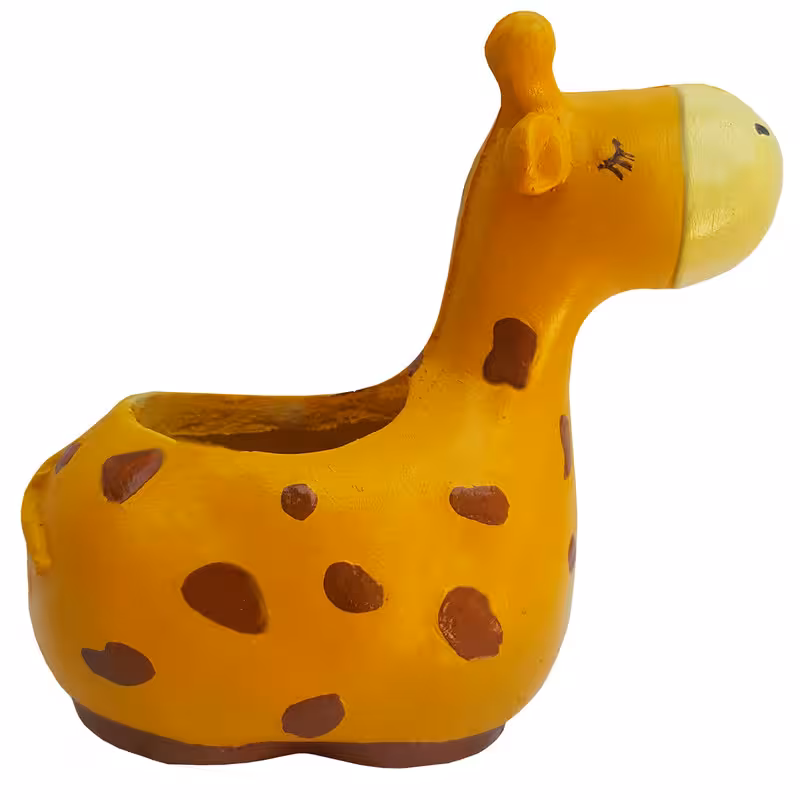 گلدان دکوری طرح زرافه مدل OMD-0022
