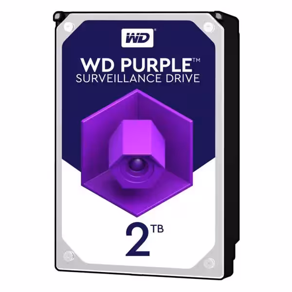 هارد دیسک اینترنال وسترن بنفش 2 ترابایت Western 2TB