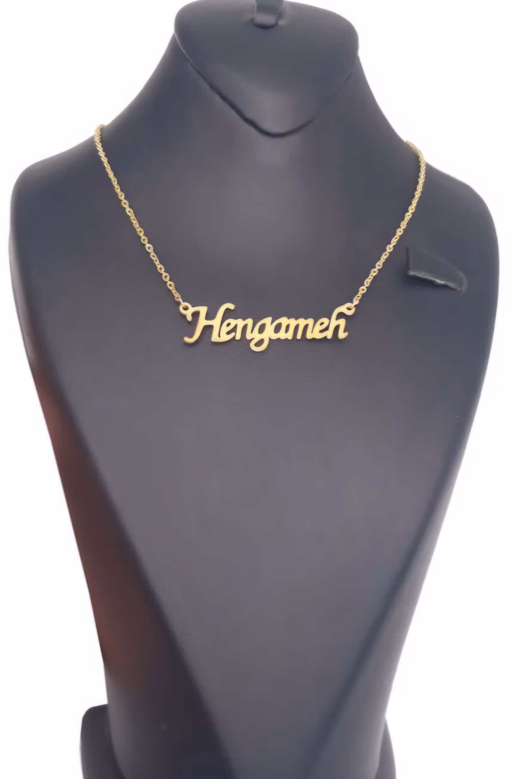 گردنبند استیل مدل اسم هنگامه