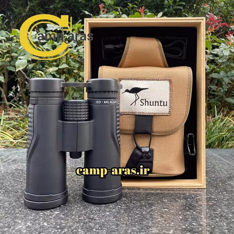 دوربین دوچشمی شانتو مدل آلفا SHUNTU ED 10x42   - کمپ آراس