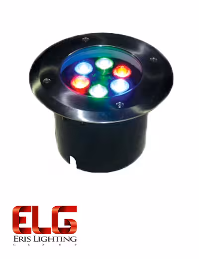 چراغ دفنی ال ای دی 6 وات آلومینیومی (IP65)