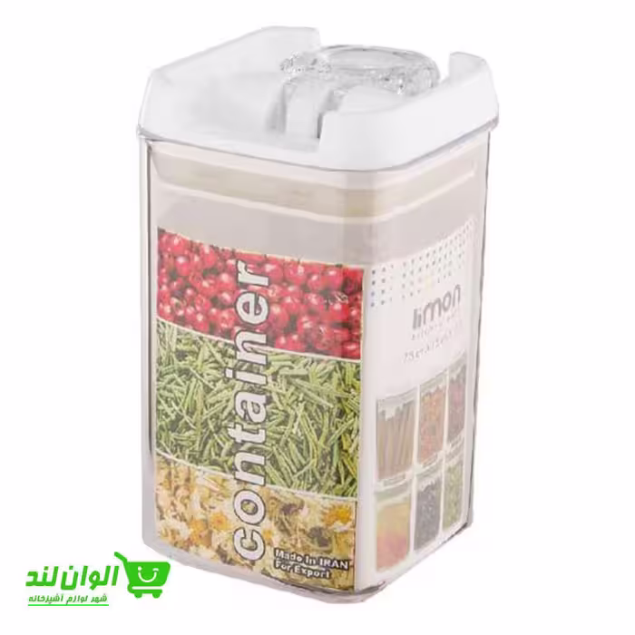 جا ادویه چهارگوش لیمون مدل سارینا سایز 2 کد 24403
