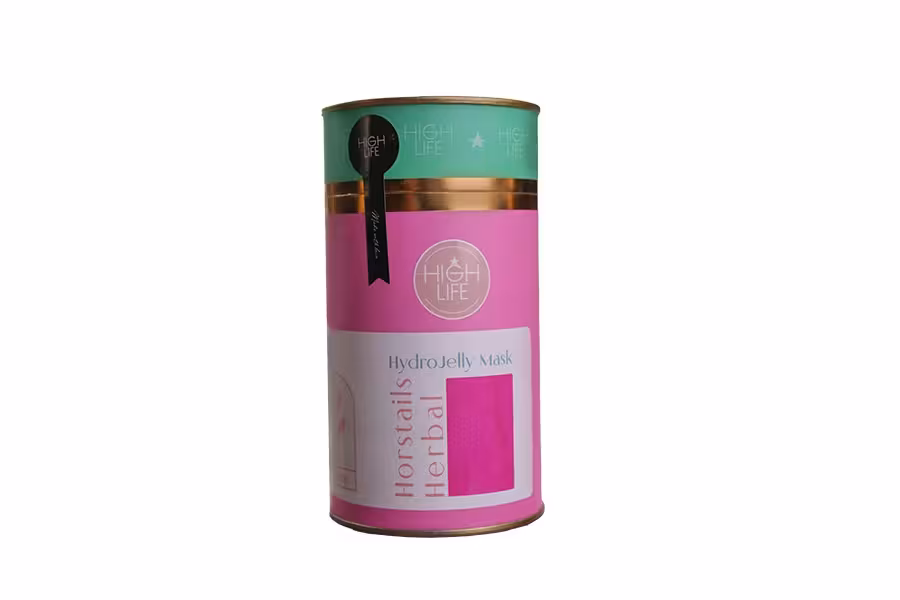 ماسک پودری هیدروژلی گیاه دم اسبی هایلایف horstails herbal hydrojelly mask highlife