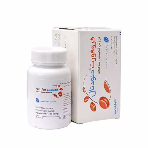 کپسول فروفورت دئودنال دکتر عبیدی