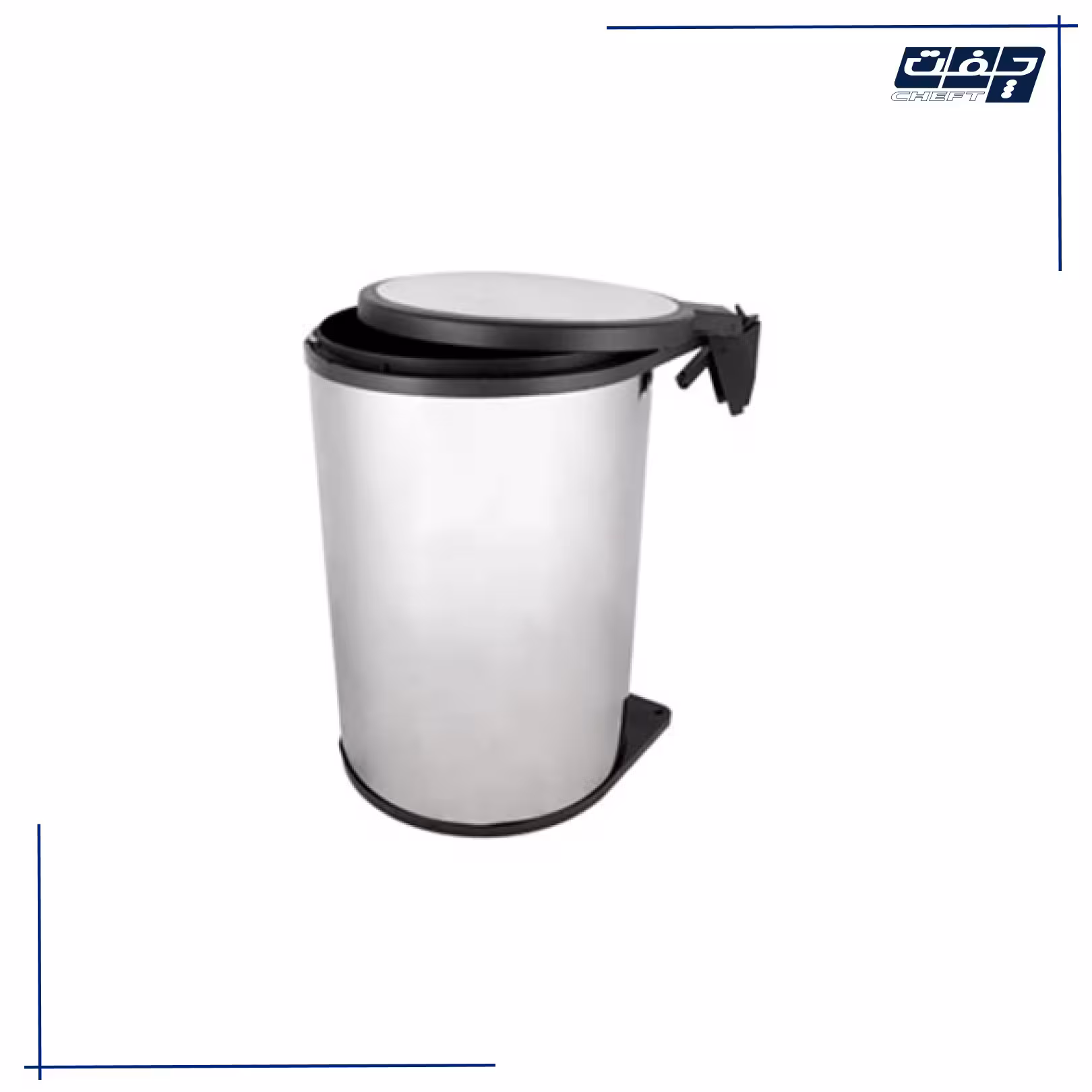 سطل چند منظوره توکار لولایی هایلو مدل بیگ باکس جهت یونیت عرض 40 سانتیمتر 3720101 فانتونی کد Q440