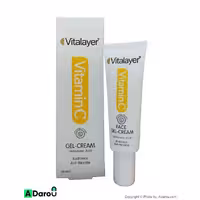 کرم ژل ویتامین C تیوپی ویتالیر 30 میلی‌لیتر Vitalayer