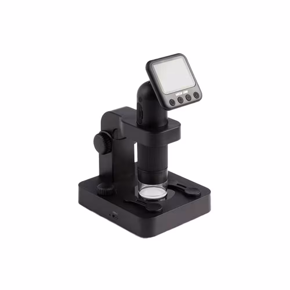 میکروسکوپ دیجیتال قابل حمل گرین لیون Green Lion GNPDGMICSPBK Portable Digital Microscope