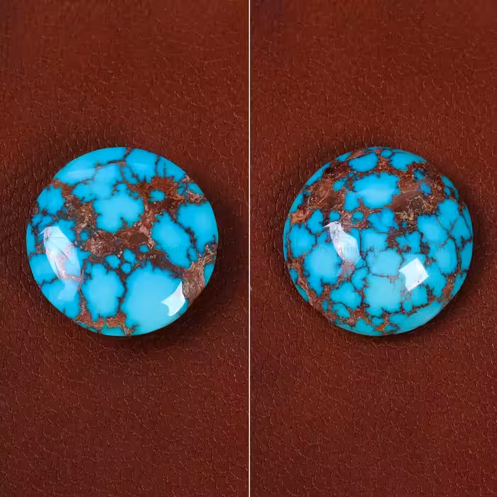 نگین فیروزه شجری کد 29561 - جواهری مشاهیر