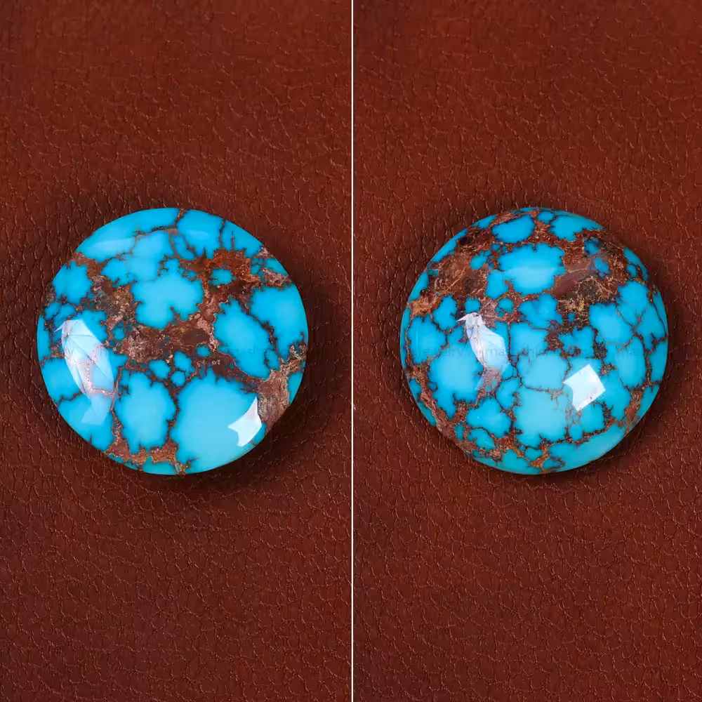 نگین فیروزه شجری کد 29561 - جواهری مشاهیر