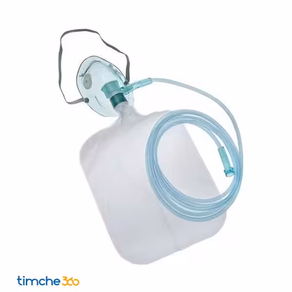 ماسک اکسیژن بگدار یکطرفه اطفال فناور طب اسپادانا