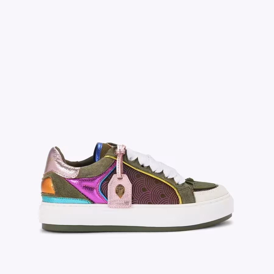 قیمت و خرید کفش زنانه زیتونی کرت گایگر مدل southbank tag sneaker اورجینال