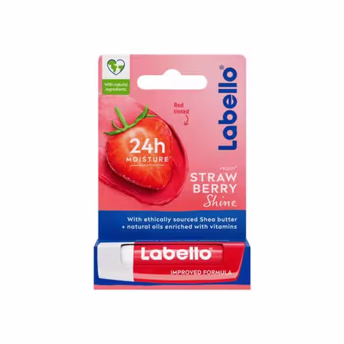 بالم لب مرطوب کننده طعم توت فرنگی Strawberry Shine لابلو