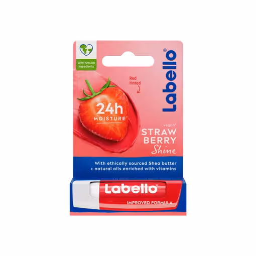 بالم لب مرطوب کننده طعم توت فرنگی Strawberry Shine لابلو