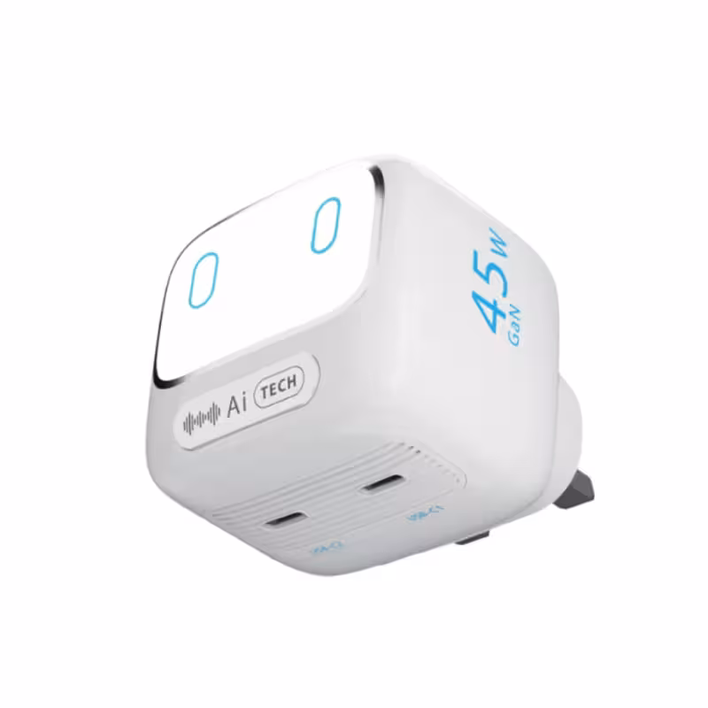 َشارژر دیواری پاورولوجی مدل Lumix GaN AI Power Charger