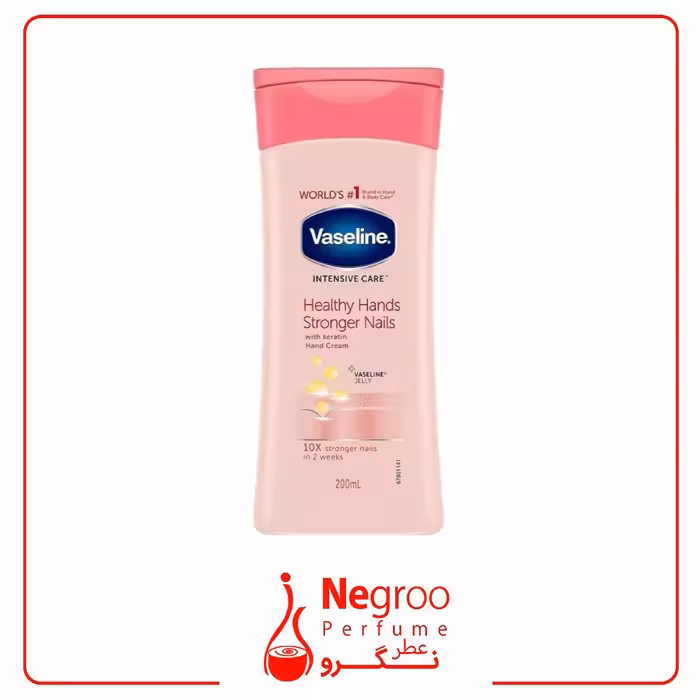 کرم مرطوب کننده دست و ناخن وازلین Vaseline حجم 200 میلی لیتر