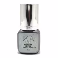 چسب مژه کاشت دائم 5 گرمی گازدار نقره ای مدل سوپریم سیلور کی لش KLASH