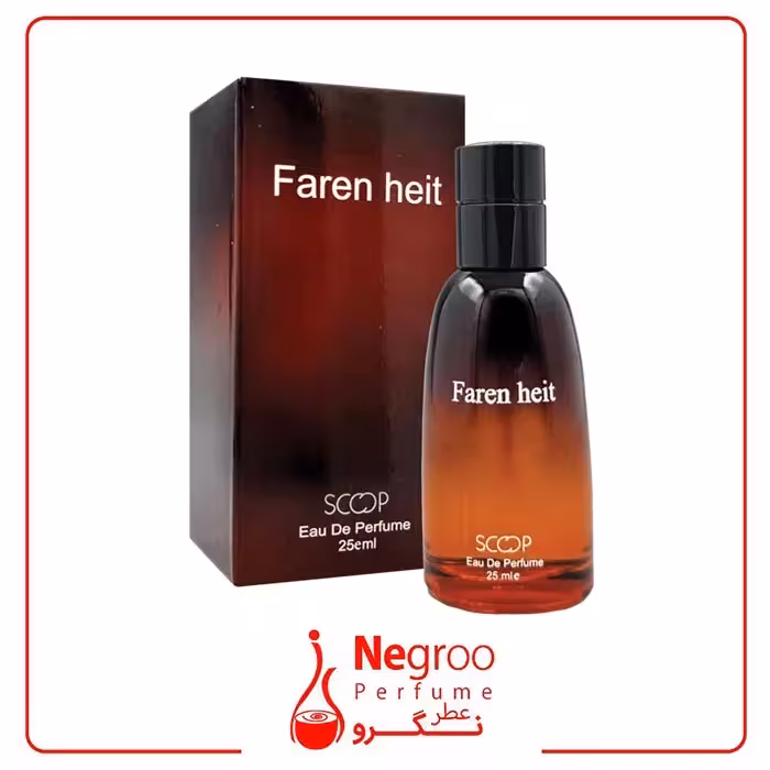 عطر جیبی مردانه اسکوپ مدل Faren Heit حجم 25 میلی لیتر