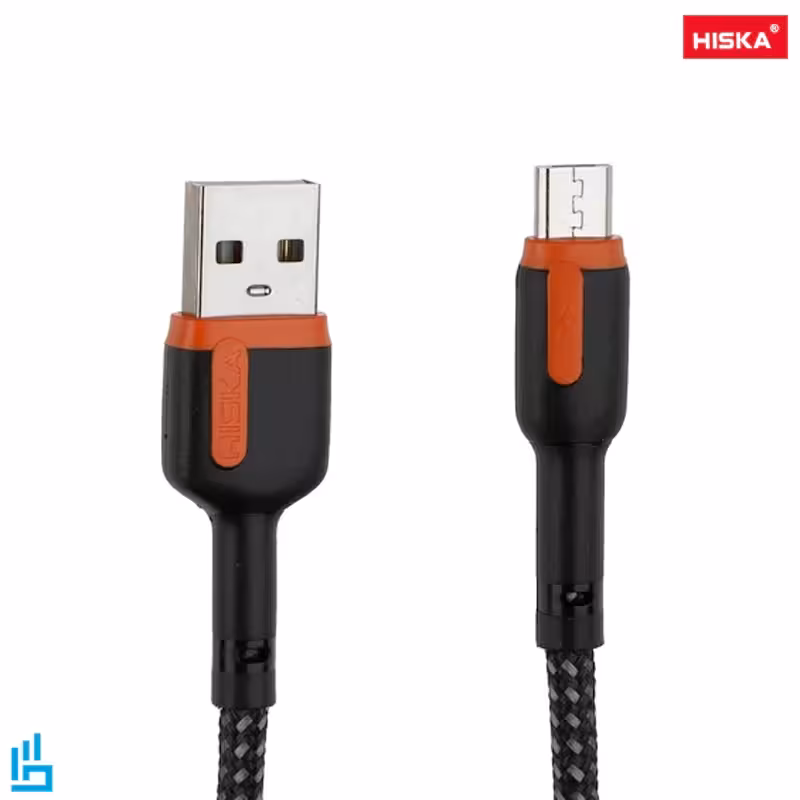کابل تبدیل (اندرویدی) میکرو MicroUSB LX-835 هیسکا HISKA طول 1 متری | اکسلنت کالا