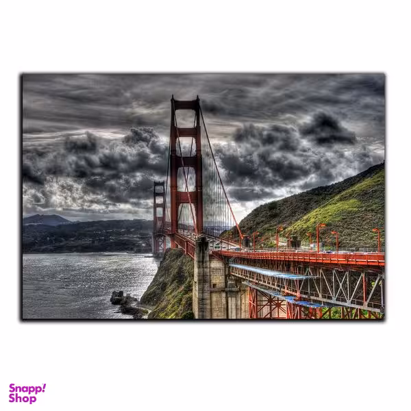 تابلو شاسی بکلیت طرح منظره شهری و پل کابلی مدل SH-624