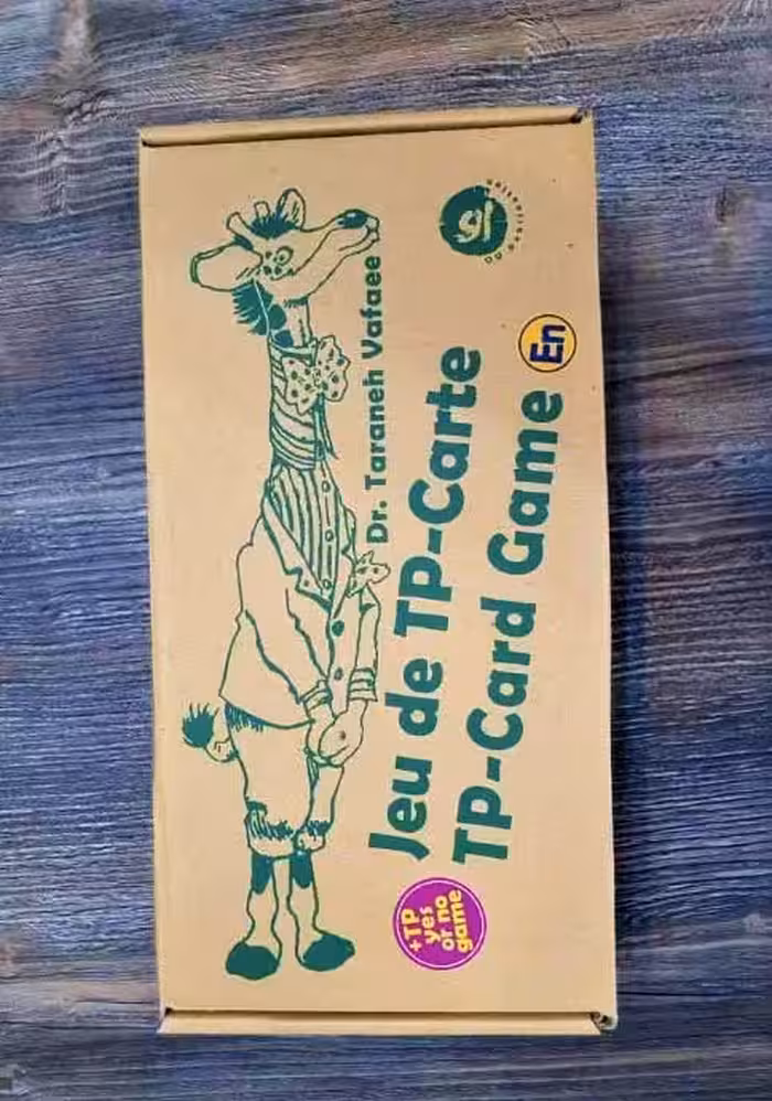 کارت های بازی و آموزشی تی پی کارت (آموزش زبان انگلیسی و فرانسه با کارت بازی)