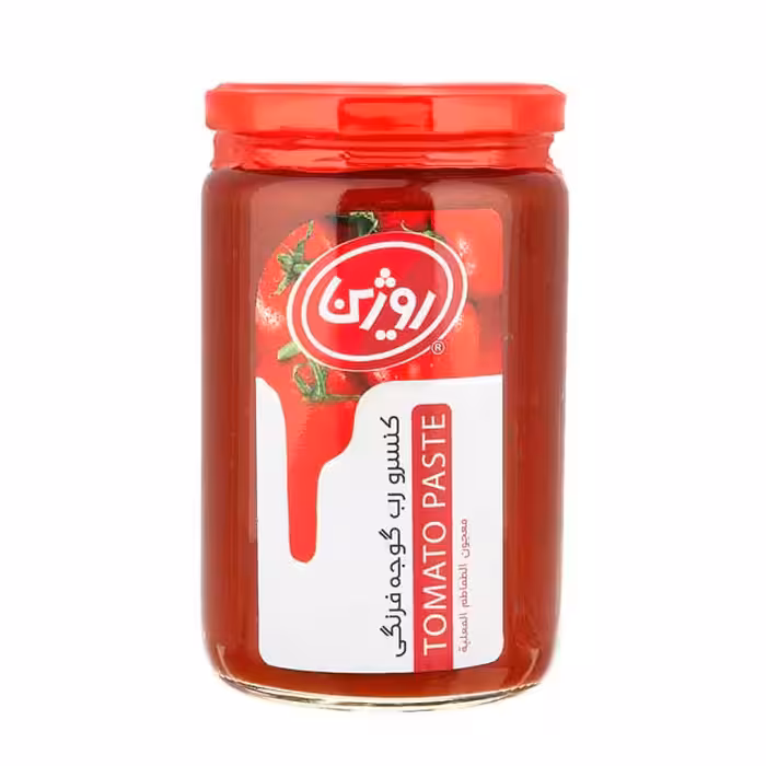 کنسرو رب گوجه فرنگی روژین 700 گرمی