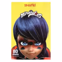 دفتر مشق 80 برگ شفیعی طرح دختر کفش دوزکی  کد 7