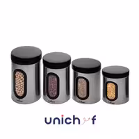 قوطی 4رقم پنجره دار استیلUN-5990