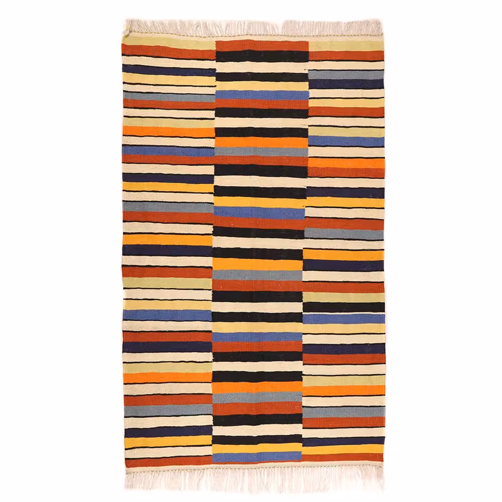 گلیم دکوراتیو دستبافت دو و نیم متری