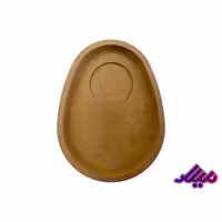 بیس MDF خام جای ماگ تخم مرغی 25 در 18 سانت