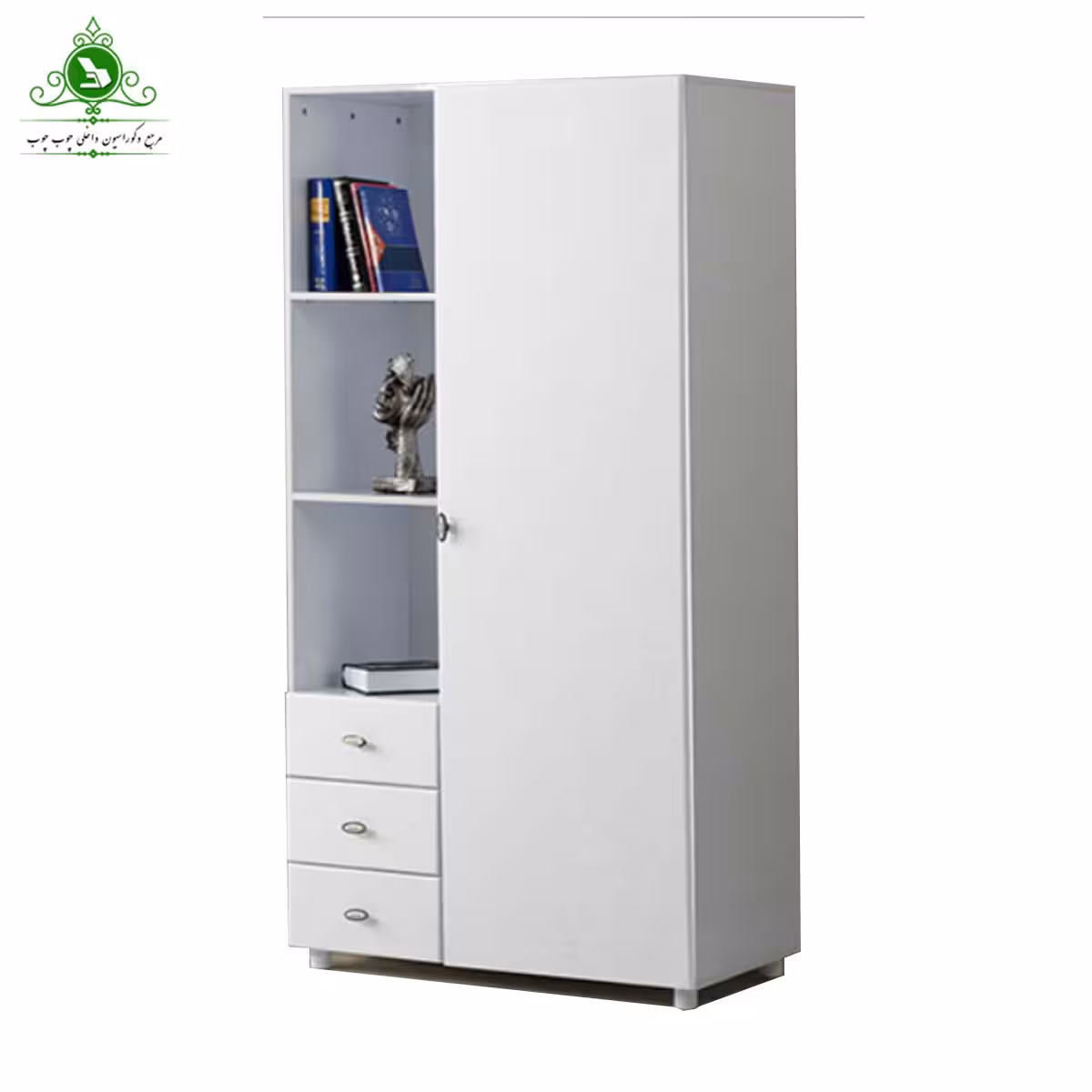 کمد لباس سه کشو مدل نگار