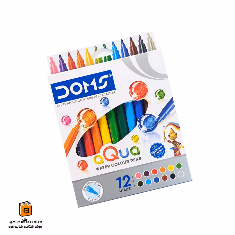 ماژیک 12 رنگ دومس (DOMS)