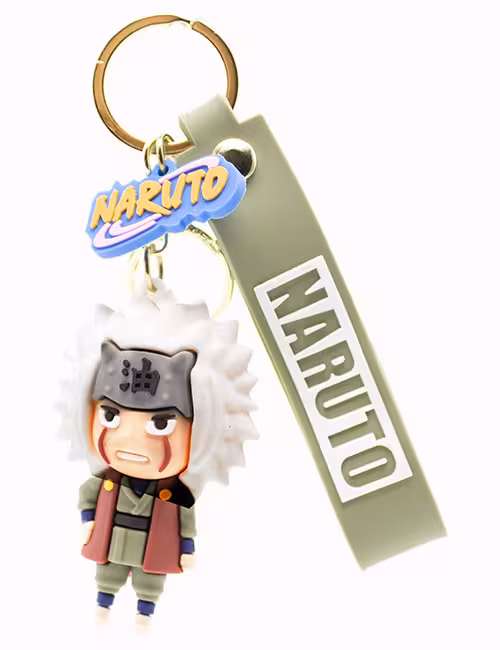 جاکلیدی سیلیکونی فانتزی طرح ناروتو جیرایا جید