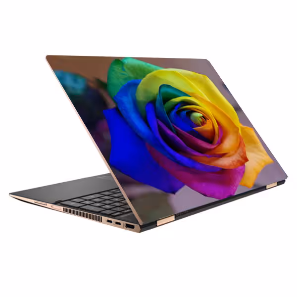 استیکر لپ تاپ طرح Flower کد 03 مناسب برای لپ تاپ 15.6 اینچ