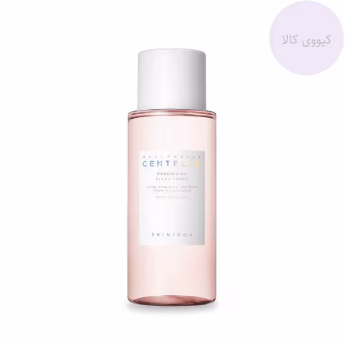 تونر شفاف کننده ماداگاسکار سنتلا اسکین Skin 1004 کوچک کننده منافذ