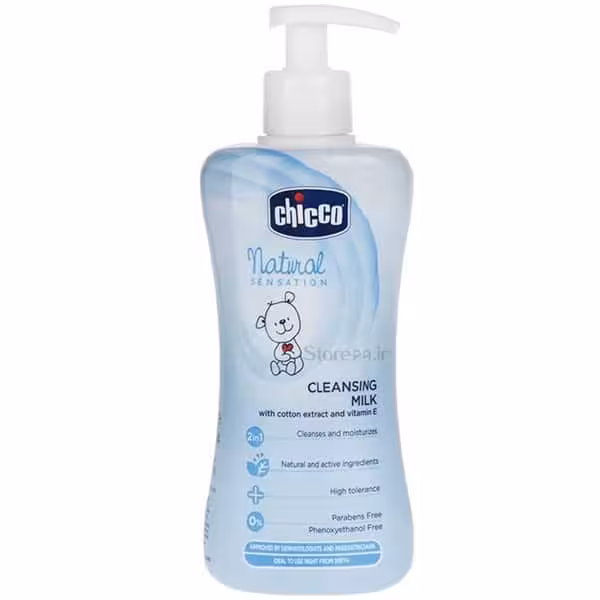 شیر پاک کن کودک چیکو سری Natural Sensation حجم 300 میلی لیتر